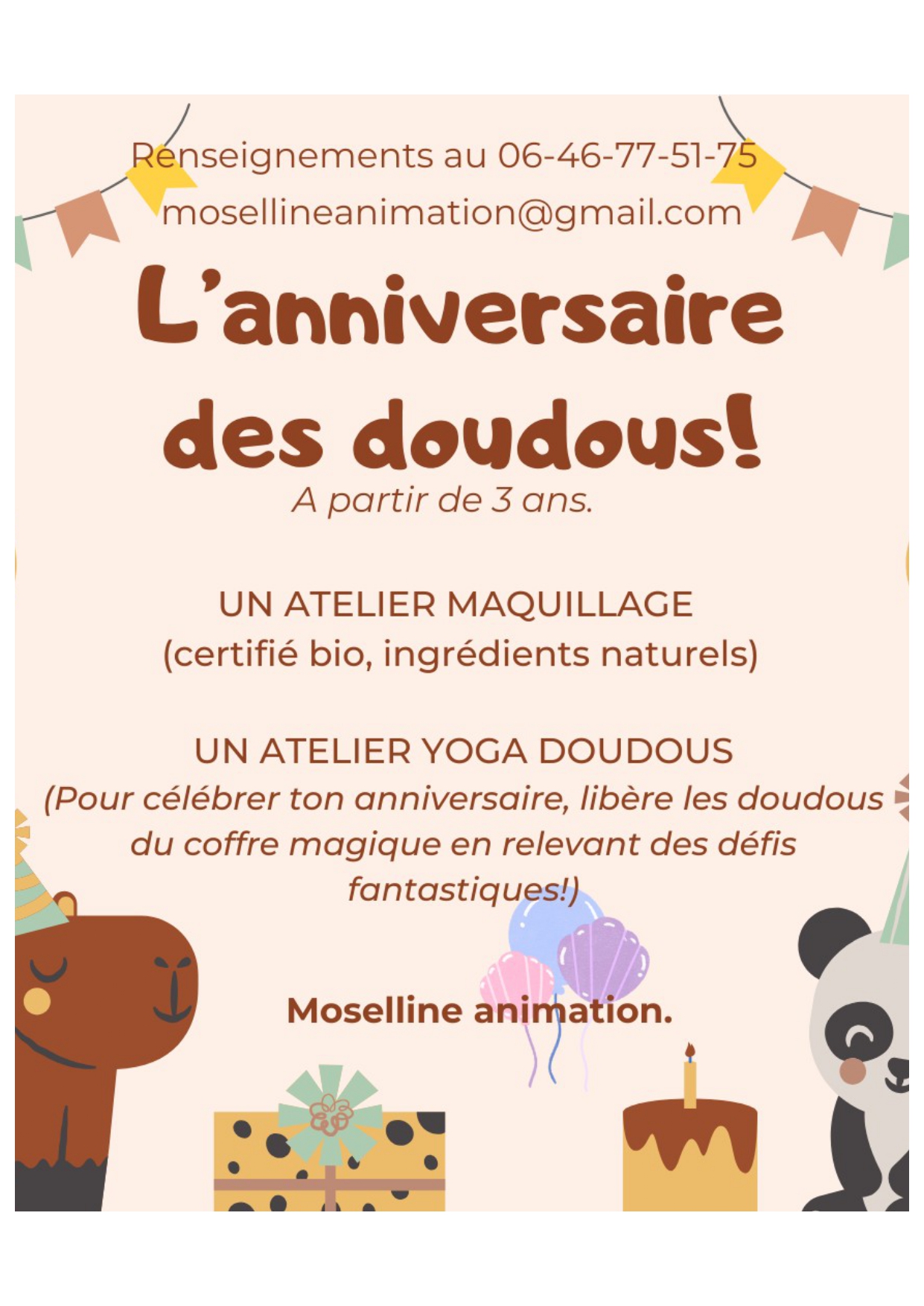 anniversaire Licorne