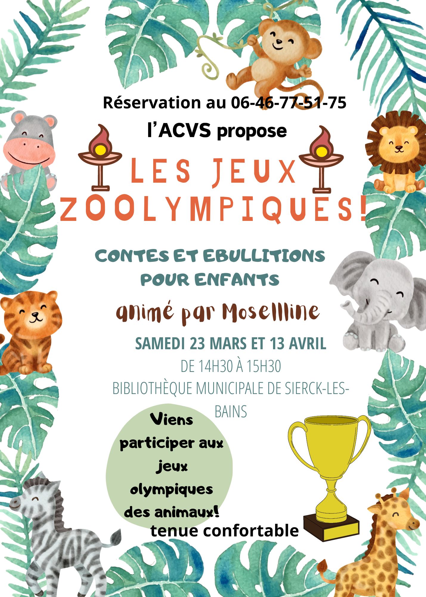 les jeux zoolympiques